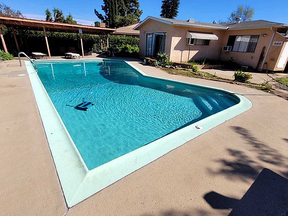 Pool with Covered Shade Structure