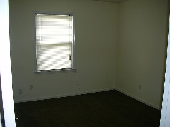 Bedroom with new carpet