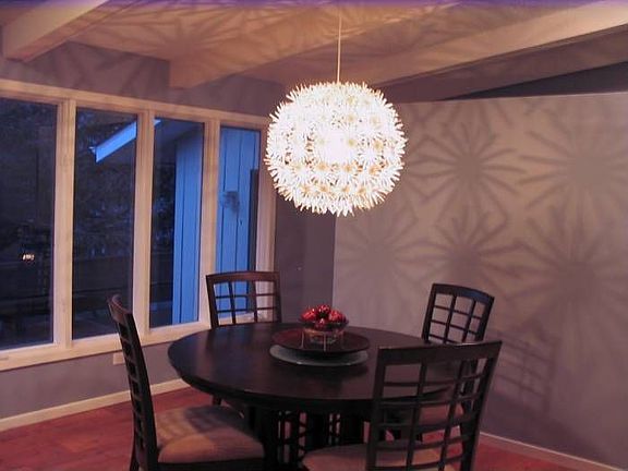 Dining area with view