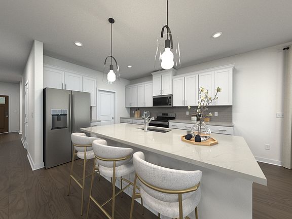 Skip takeout and prep dinner in the well-appointed kitchen.