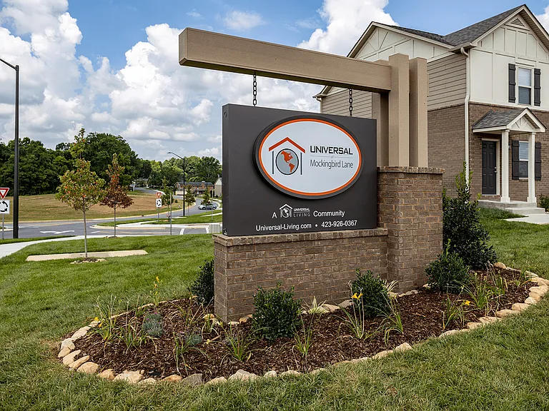Entrance Sign Universal at Mockingbird Lane