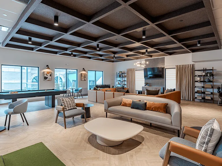 Game Room at 15 Bank Apartments in White Plains, NY 10606