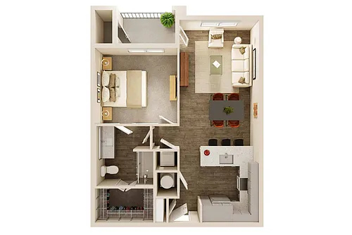 Floor plan A2P