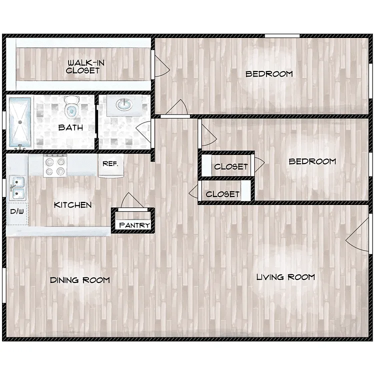 Floor plan D