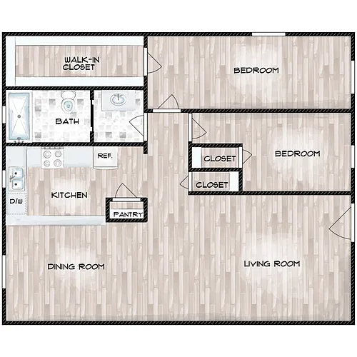 Floor plan D