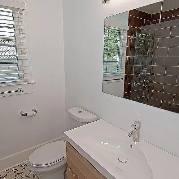 Remodeled master bathroom
