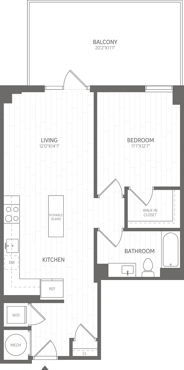 Floor plan A14