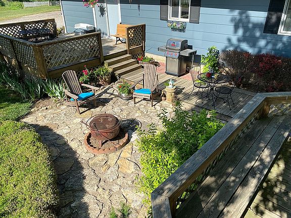 South deck and patio