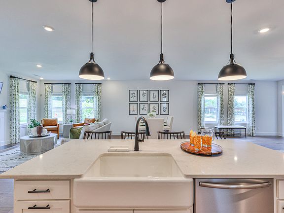 Furnished model home example. Selections finishes may vary.