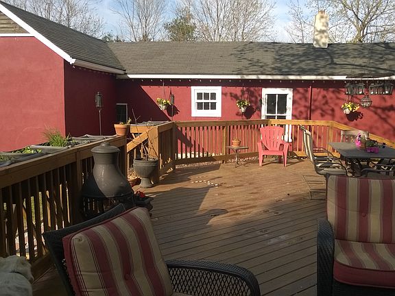 Deck view from Bedroom