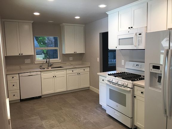 New cabinets, counter top and sink