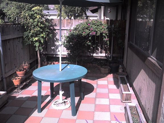 Private Front Patio