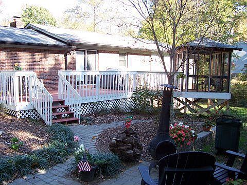 Back deck