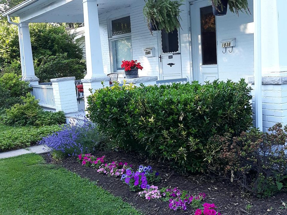 Beautiful entrance with front porch.
