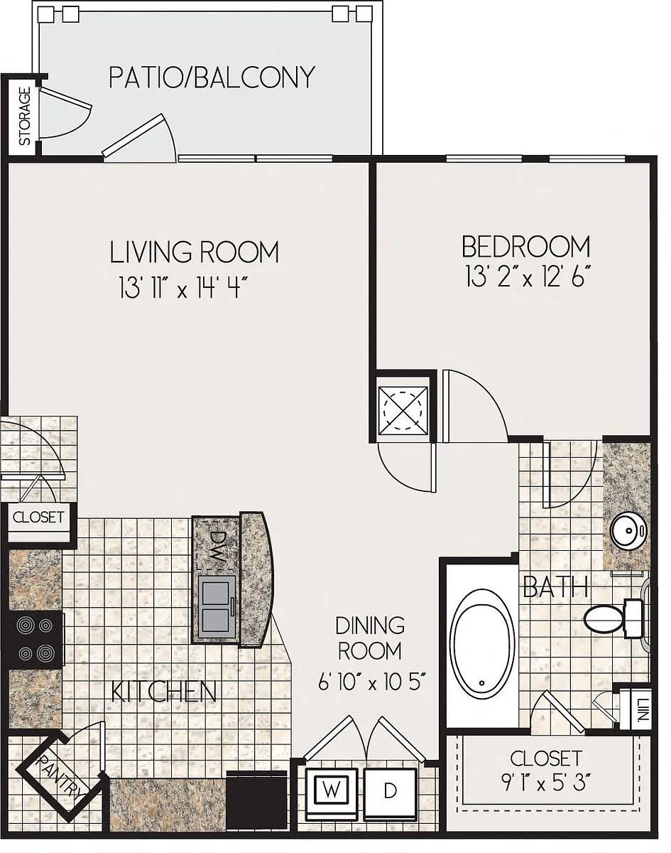 Floor plan A1-N floor plan