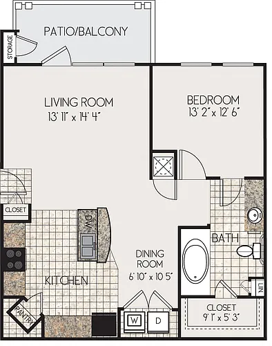 Floor plan A1-N floor plan