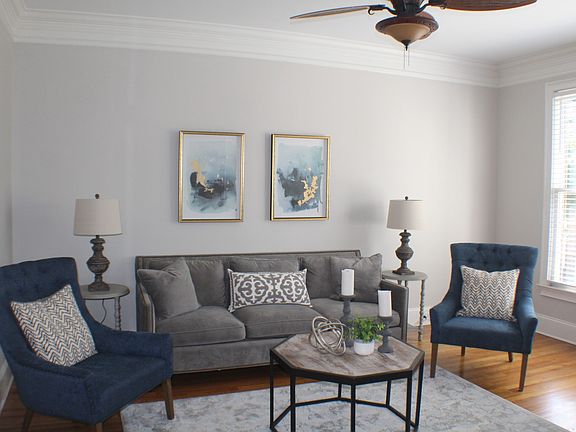 Spacious front living room