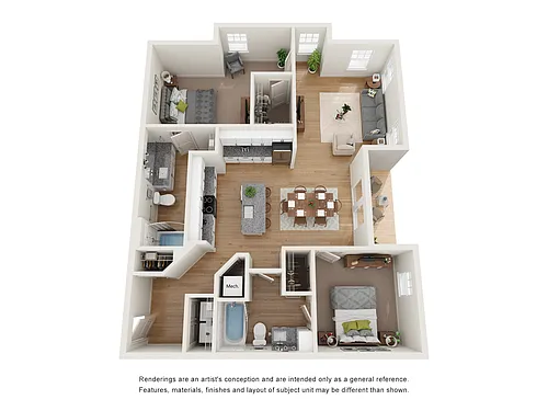 Floor plan Avenue -(B1)