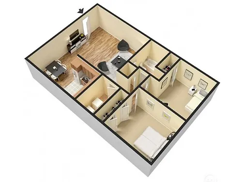 Floor plan The Oak