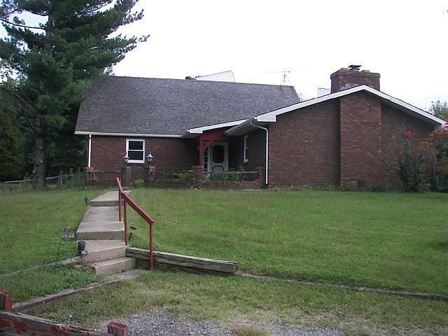 front, 300' off the road