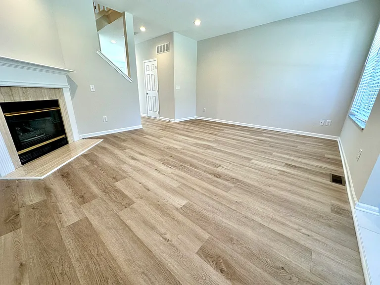 Living Room - New Flooring & Paint