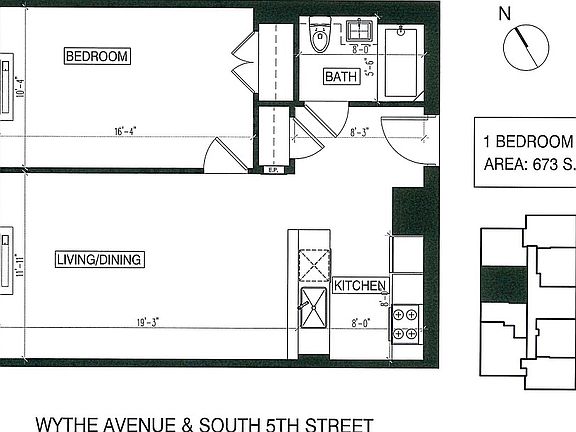 2nd image of 373 Wythe Ave APT 10D