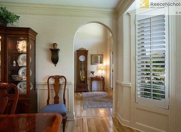 View of entry from dining room