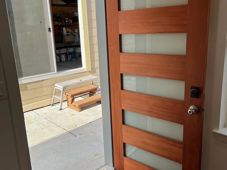 Front entry