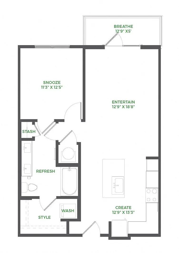 Floor plan A2