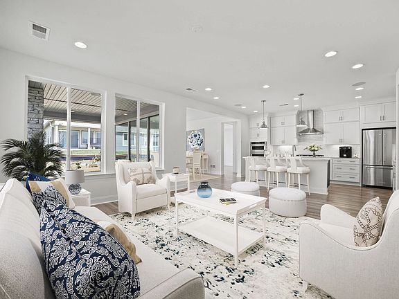 Virtually Staged Great Room