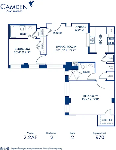 Floor plan 2.2AF