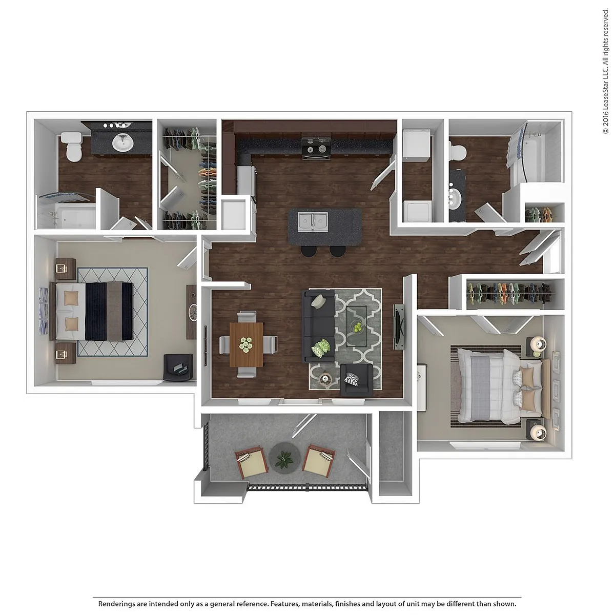 Floor plan The Bluff