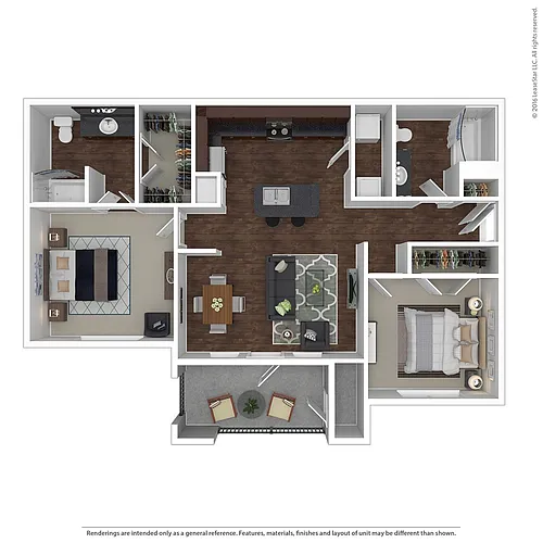 Floor plan The Bluff