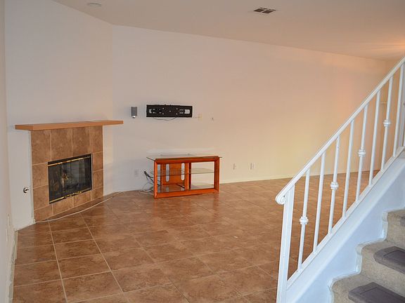 Fire place in living room