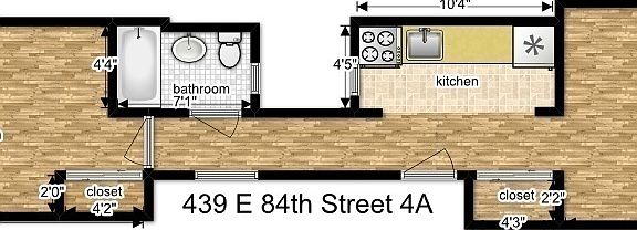 2nd image of 439 E 84th St APT 4A