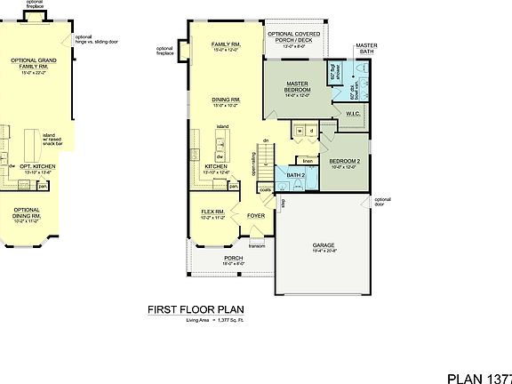 The Charleston Floor Plan