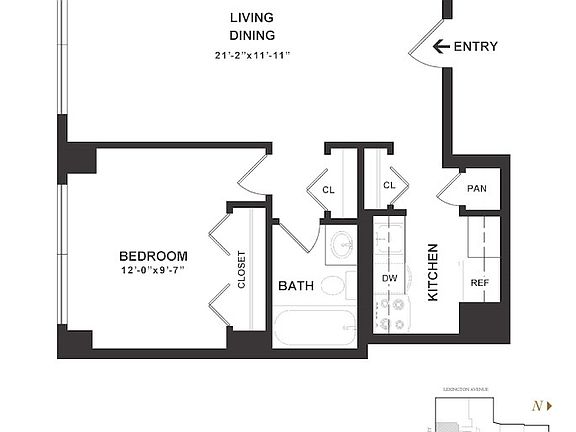 2nd image of 155 E 29th St APT 12j