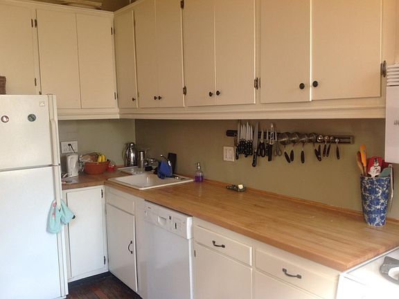 Newly refurbished kitchen cabinets