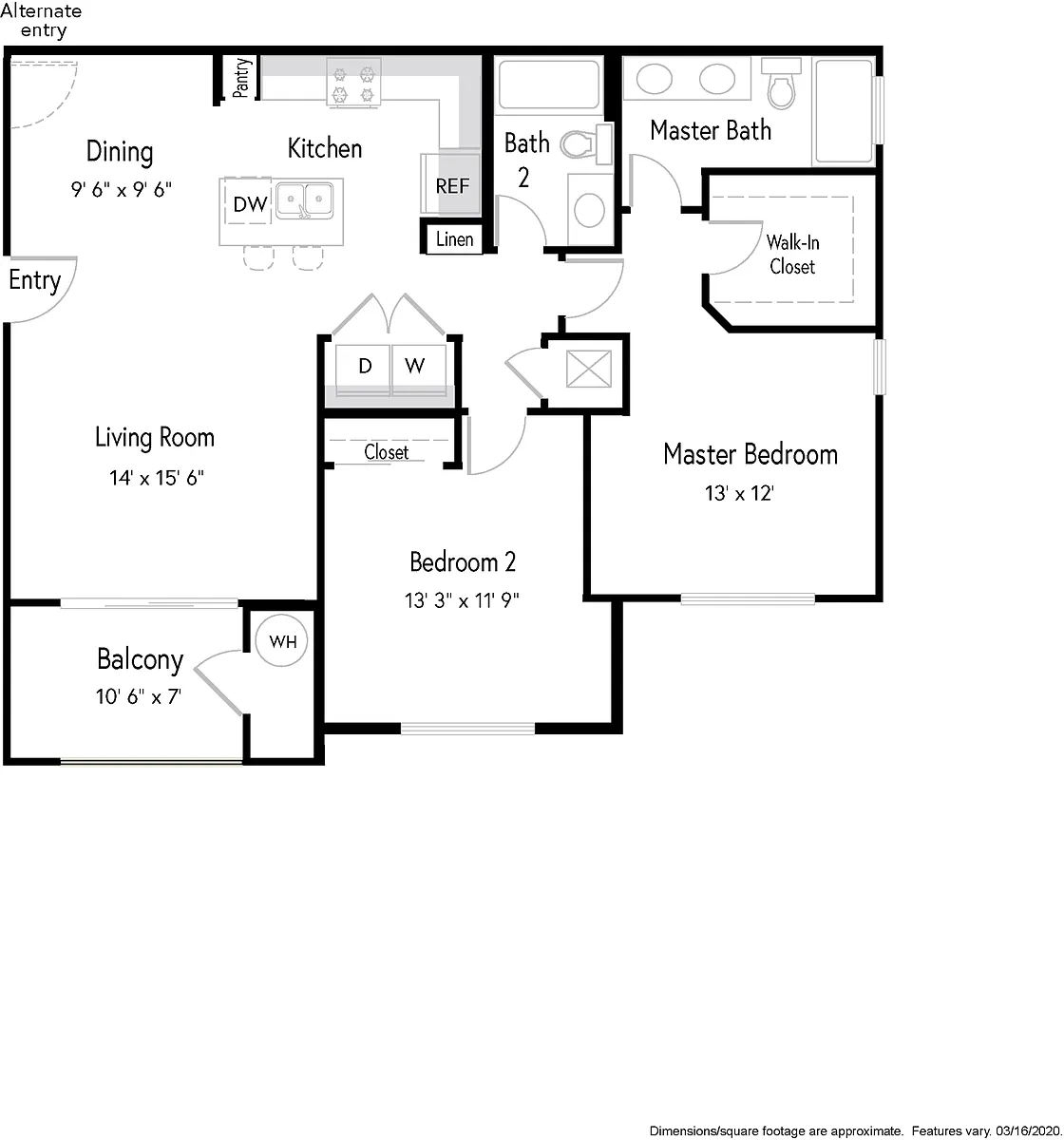 Floor plan B3