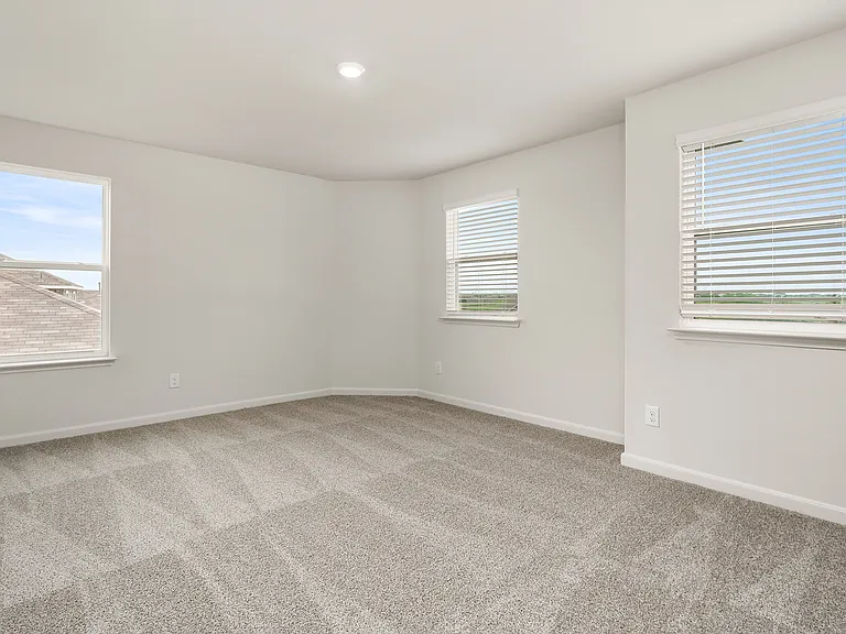 The upstairs loft is a versatile space.