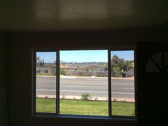 Outside from living room