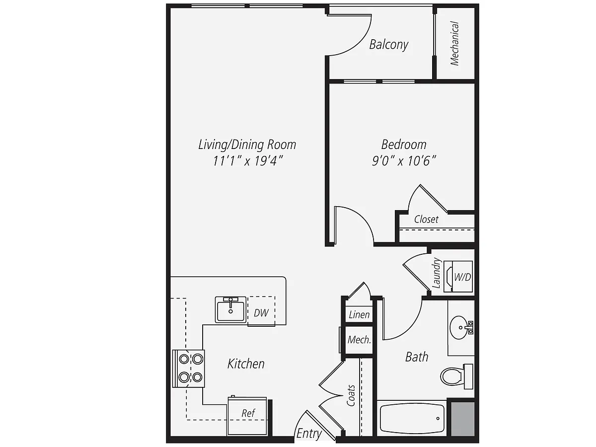 Floor plan A1
