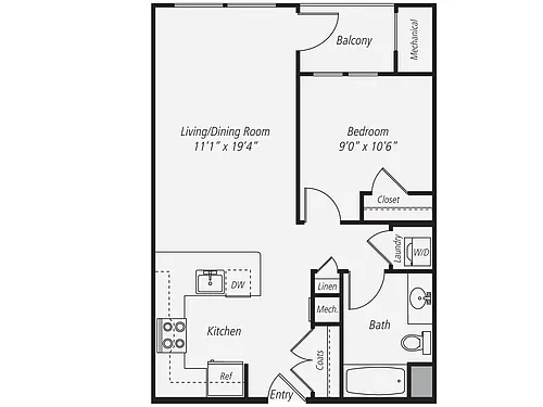 Floor plan A1