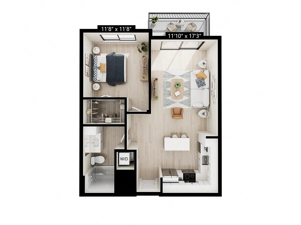 Floor plan A1