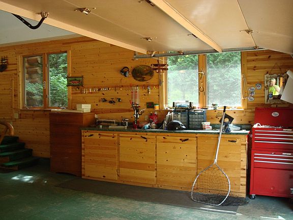 Attached Garage workshop