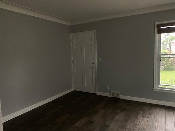 front door into living room