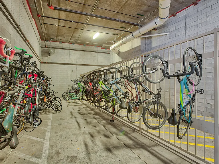 Convenient storage for bicycles