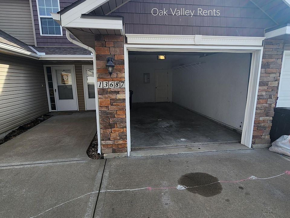 One car attached garage
