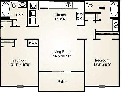 Floor plan B - Bellamy