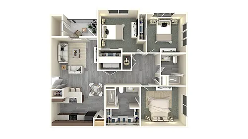 Floor plan 3 X 2
